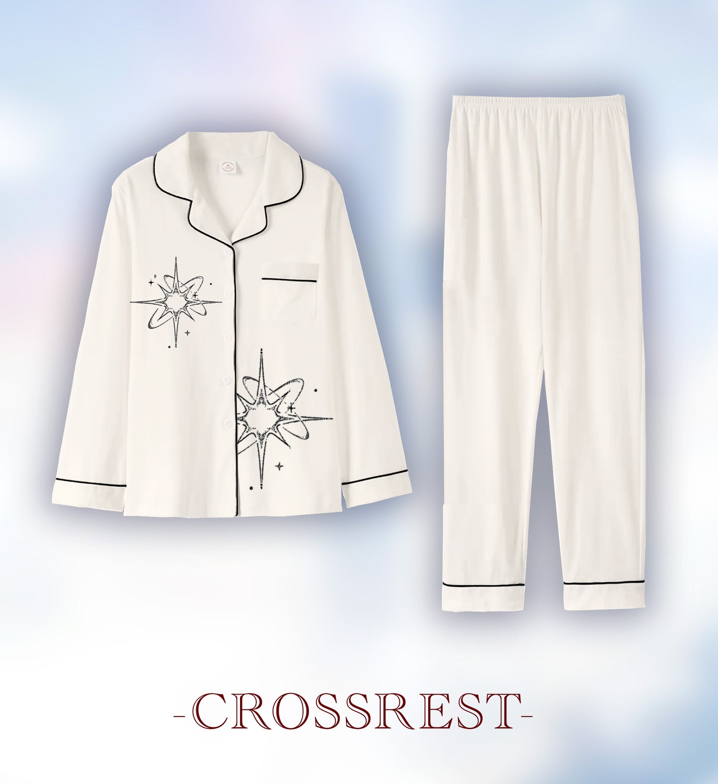 Crossrest Cotton Pajama Set