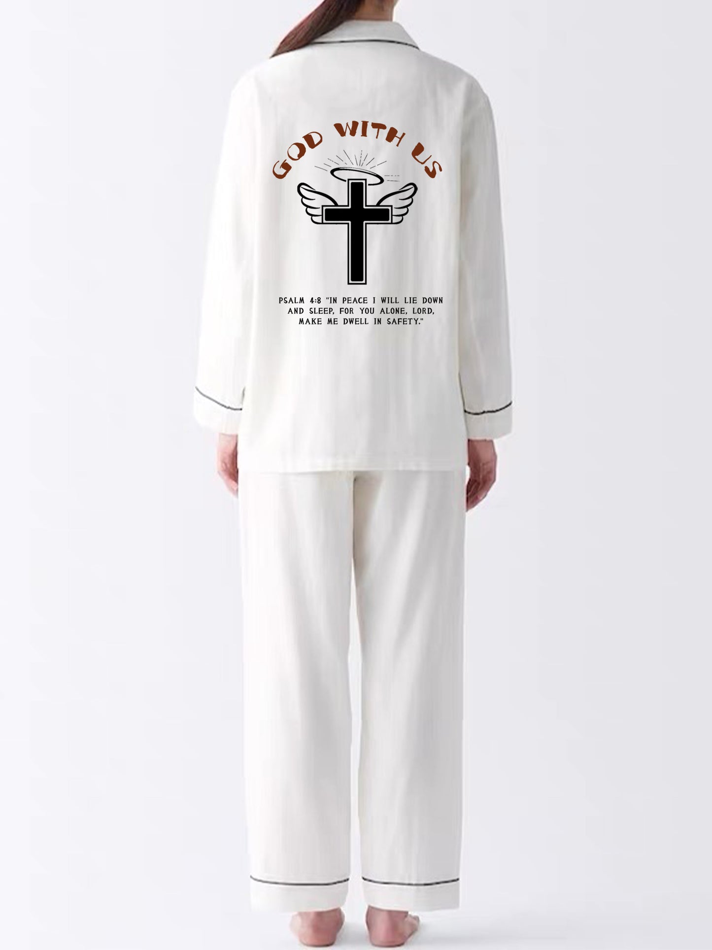 Crossrest God With Us Cotton Pajamas