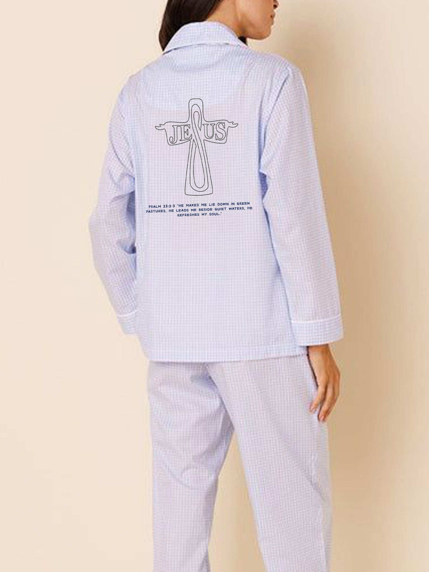 Crossrest Jesus Long Sleeve Cotton Top