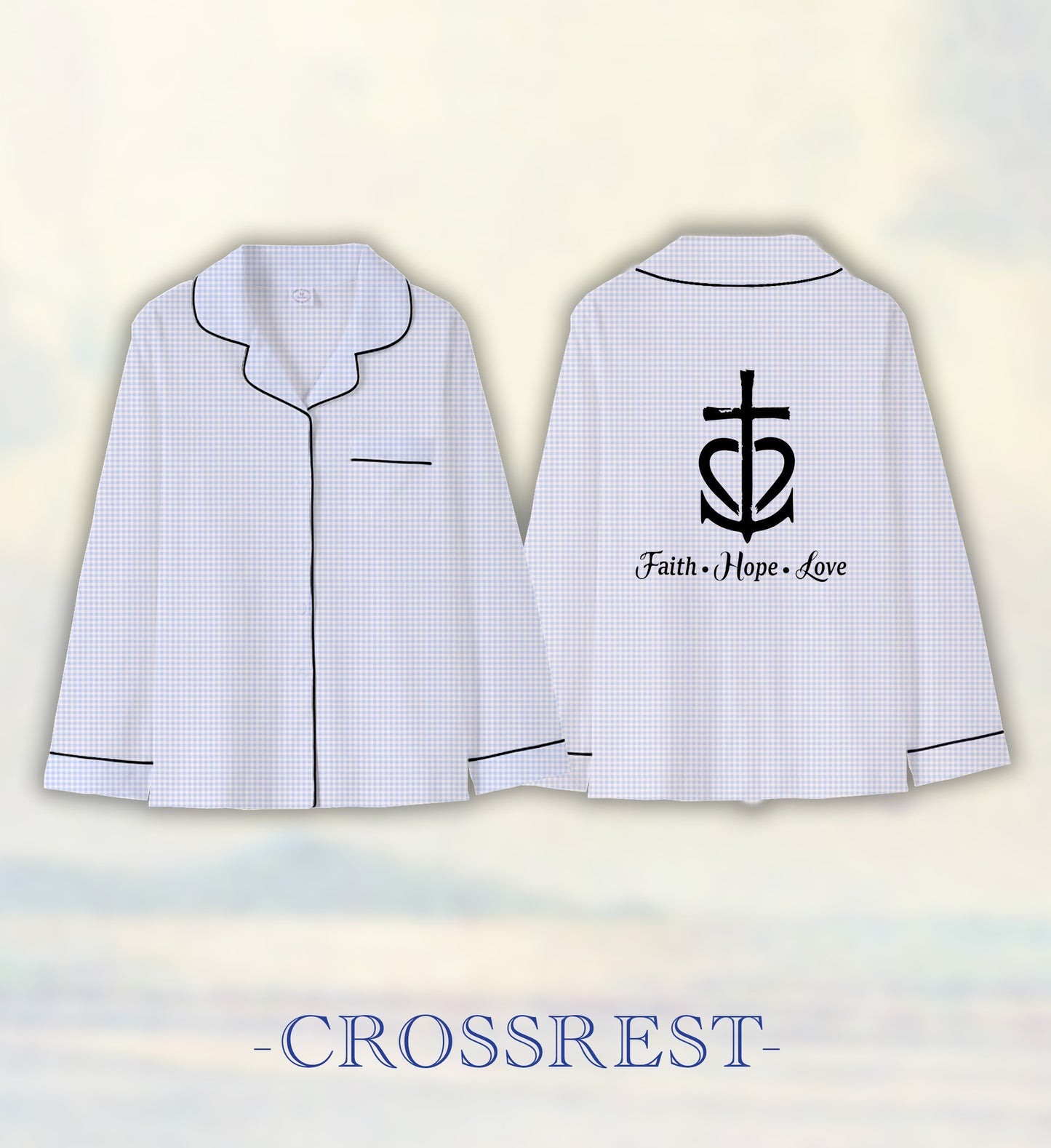 Crossrest Long Sleeve Cotton Top