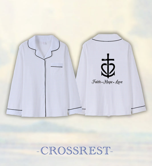 Crossrest Long Sleeve Cotton Top