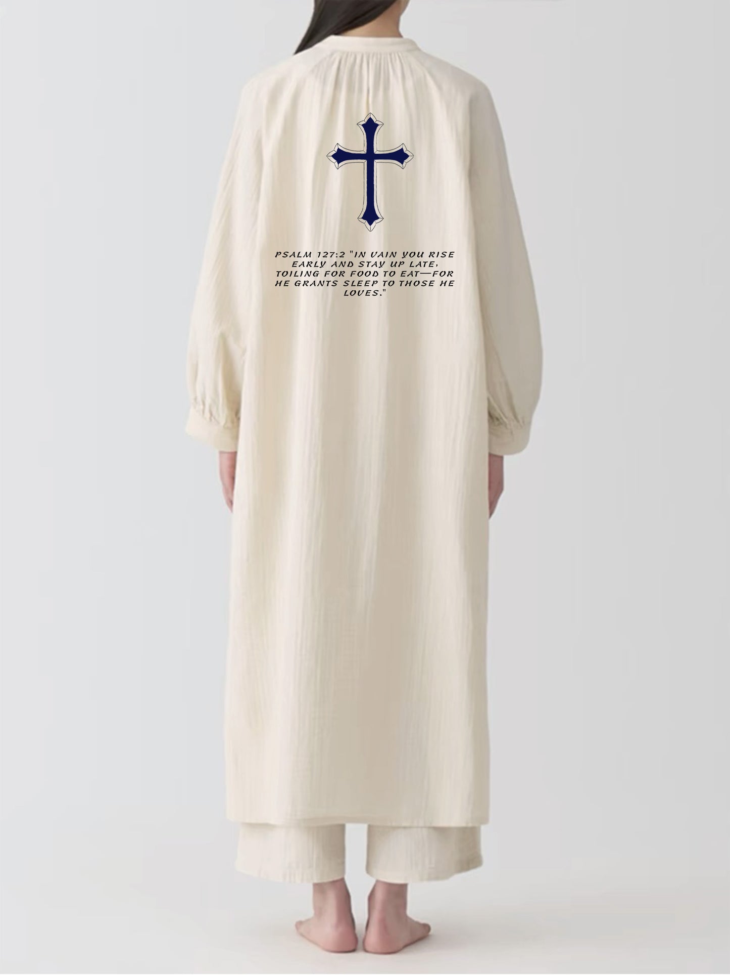 Crossrest Cross Gospel Cotton Pajamas